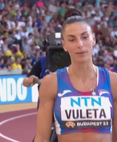 She initially thought she was disqualified.. 🙈🙉