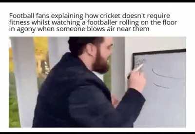 Football is for the weak.