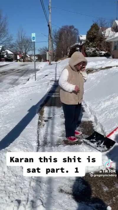 Well, fuck me. Black people can’t even be helpful w/o having the cops called on them. SMFH. Fuck you, Karen.