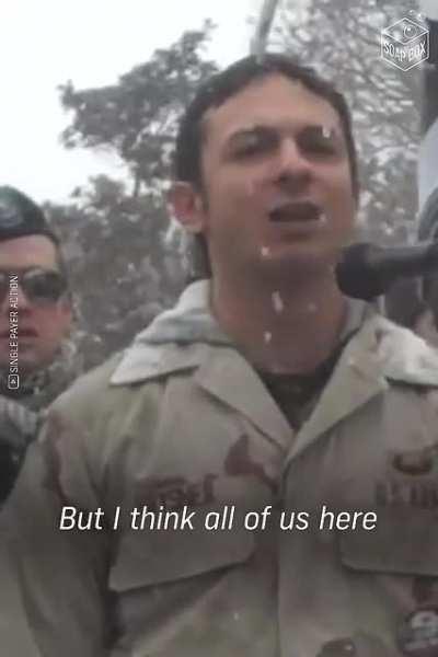 War veteran Michael Prysner exposing the U.S. government in a powerful speech. He along with 130 other veterans got arrested after.