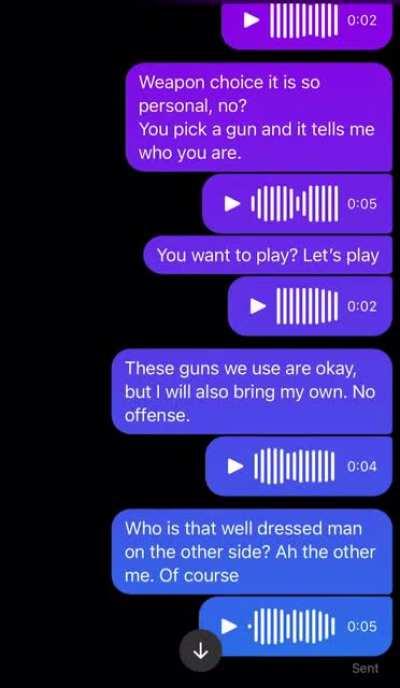 Hope y’all like my chamber voice impressions