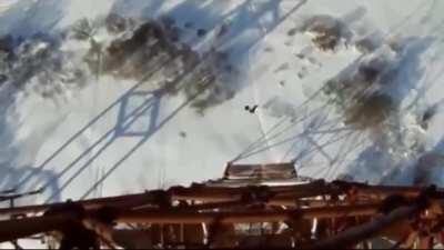 The parachute does not open ...