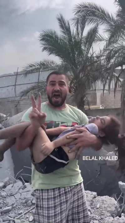 Heartbreaking to see an innocent girl being killed