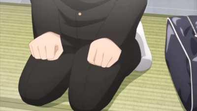 Ayumu getting suprised for Senpai [When will Ayumu make his move?]