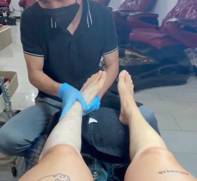 Best part of a pedicure 