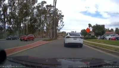 It’s almost impressive to be able to drive this horribly