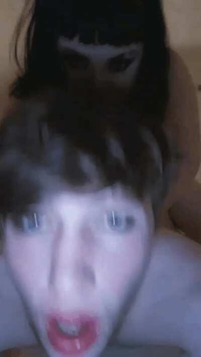 Can't wait to be reunited with my sexy little minx once again...little throwback to before she was dressing up ;)