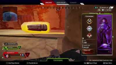 and that's why you don't do finishing moves at the last second, kids