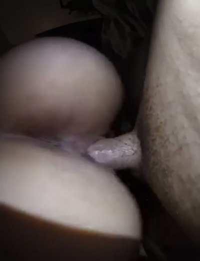 I’m fucking him hard.