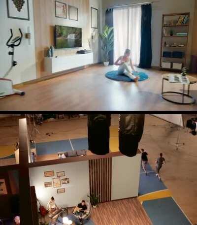 BTS of One-shot Commercial (retrieved from 50th take)