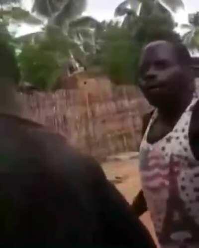 Angolanos discutindo