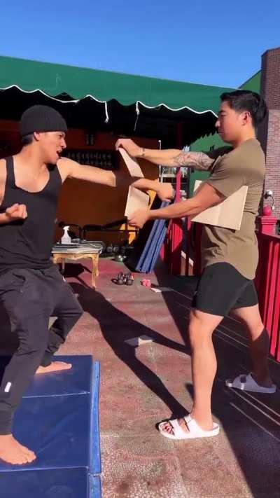 That's a really hard move man....