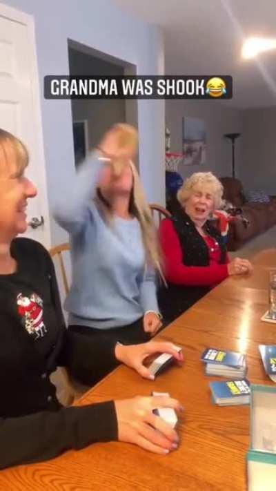 Just gave Grandma PTSD