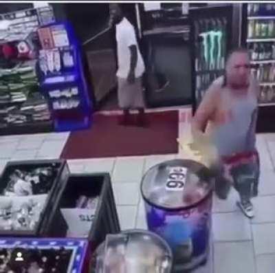 I think he had a realization at the end there