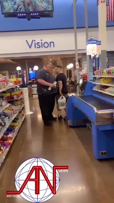 Chris griffin finally got that job at Walmart
