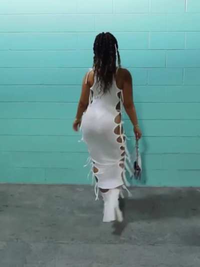 Looking crazy from the back