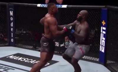 Knocked down sitting