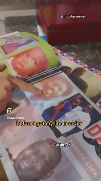 When I grow up I wanna be just like him. 