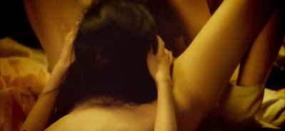 Ji-Yeon Lim & Yoo-Young Lee Lesbian Scene in Movie The Treacherous (2015)