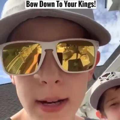 Bow down to your kings