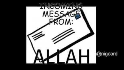 HE SAID HE HATE ALLAH