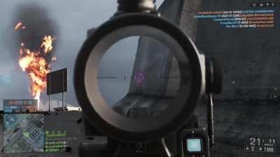 When you're pinned down but your friend is a pilot