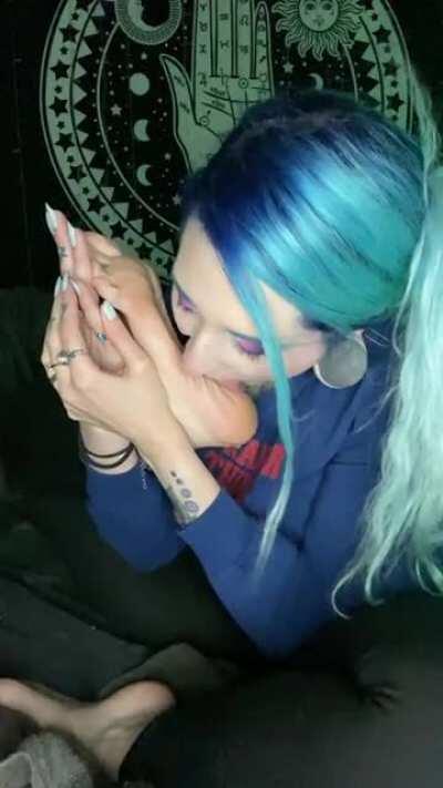 Do you like watching me as much as I like worshipping?