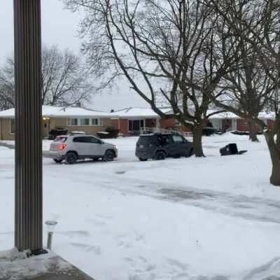 Porch pirate meets Samuel Jackson