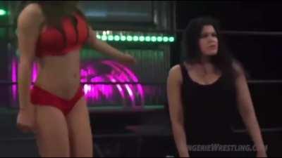 Brooke Fairchild wins by a fluke, gloats about it, and then pays dearly for it with a low blow!