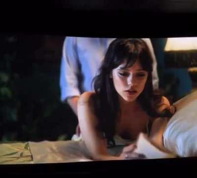 This scene from Miller's Girl. Thought she was gonna get hit from the back