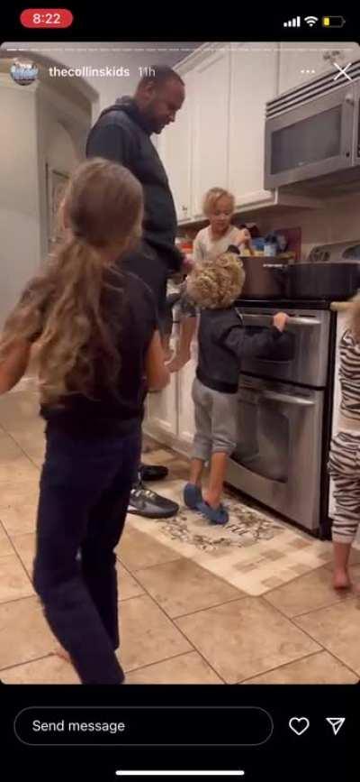 The Collins household seems so chaotic all the time