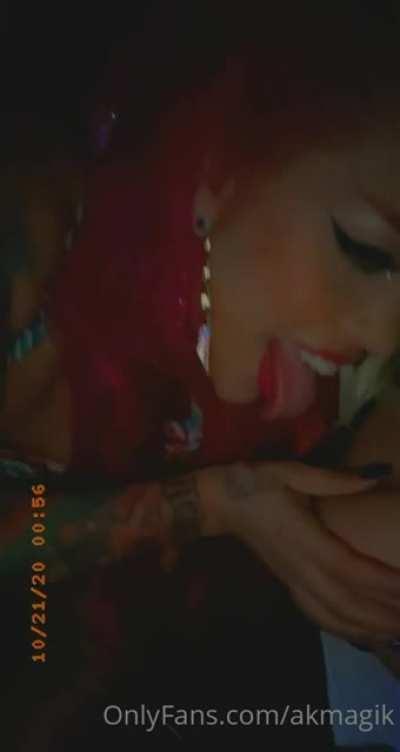 Ak with Charlie Pearl