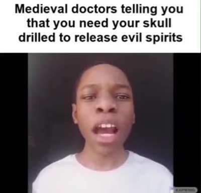 Bit of medical history for y'all