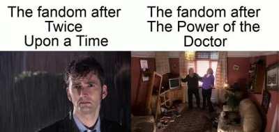 One last Chibnall bad meme for the road. The missions, the nightmares, they're finally over...