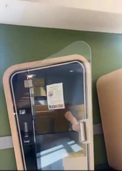 They told him that it was soundproof 😂