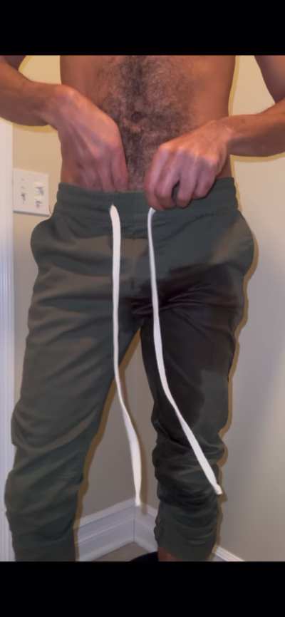 I let go and wet my pants