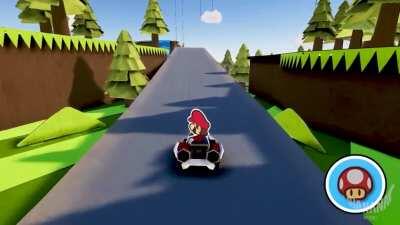 I made a Paper Mario Kart Parody as a personal project (Full vid in comments)