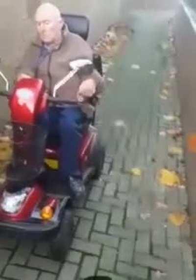 Disabled sucked off by a whore