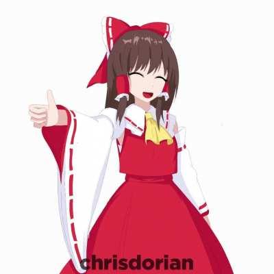 A small animation that i made of reimu