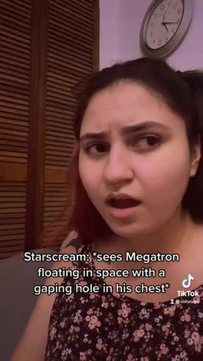 Starscream: SAY LESS