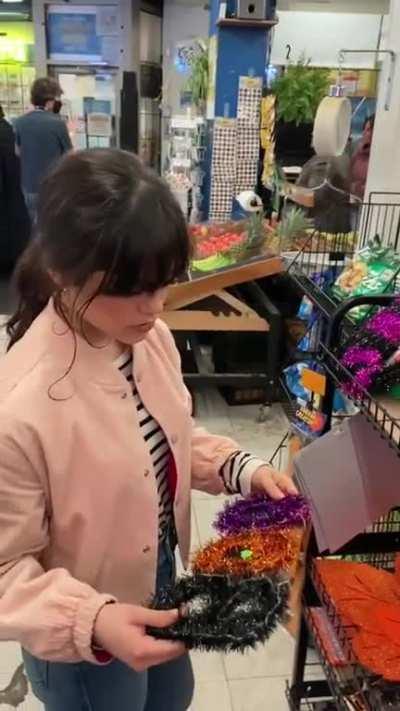 Those jeans look SO awesome on her