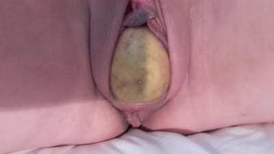 Marinated a potato for dinner