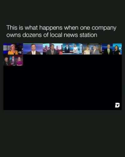 For those that still are wondering how controlled our media is.