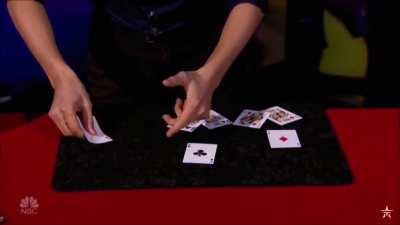 Absolutely amazing card trick by magician Shin Lim