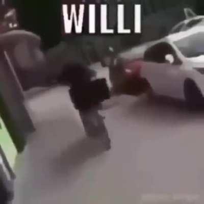 Seconds before the accudent