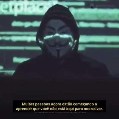 Mano, o anonymous prometeu expor os crimes da policia de Minneapolis. Duvido que parem por ai. What a time to be alive.
