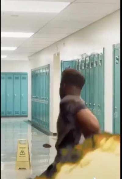 Haha school shooting funny