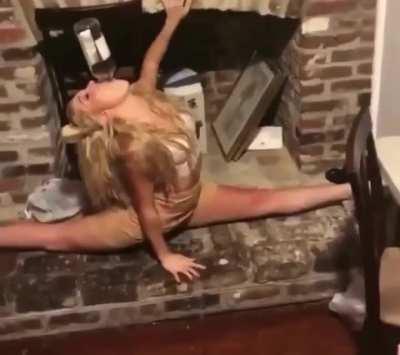 HMB while I do the splits and down this bottle