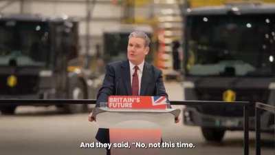 Starmer says that people were “right” to reject Labour at the last election. Do not vote for these disgusting people.