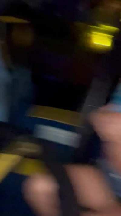 My bestie and I got caught flashing during our wet ride